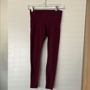 Fabletics Burgundy Leggings